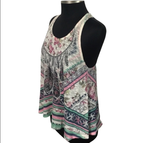 Gaze USA Sleeveless Knit Top Large - Picture 2 of 4
